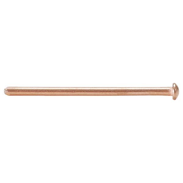 Einzelner Kupfer Nagel