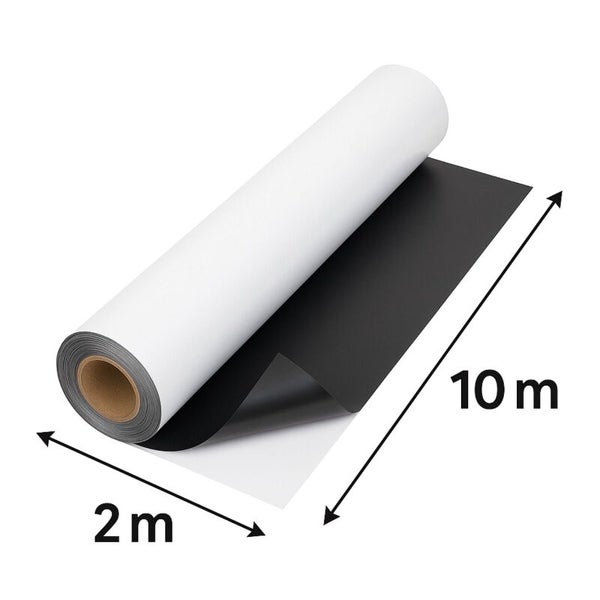 Rolle Magnetfolie, 10 Meter lang und 2 Meter breit