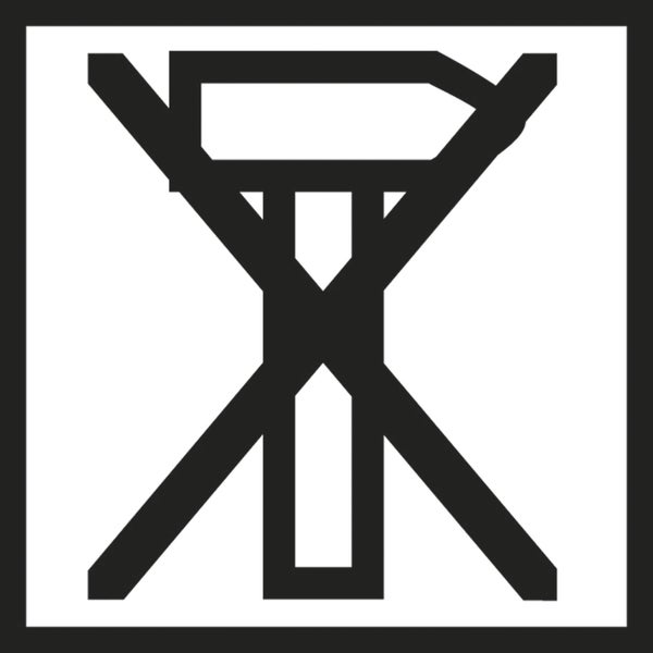 Symbol für die Einhaltung von Bauvorschriften