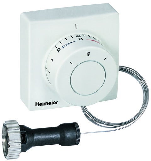 HEIMEIER Thermostat-Kopf F mit Ferneinsteller und 2 m Kapillarrohr, Anschluss M30 x 1,5, 2802-00.500