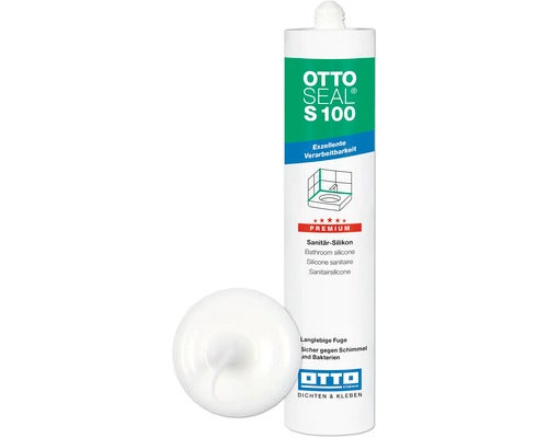 OTTOSEAL S 100 Sanitärsilikon C01 weiss 300 ml