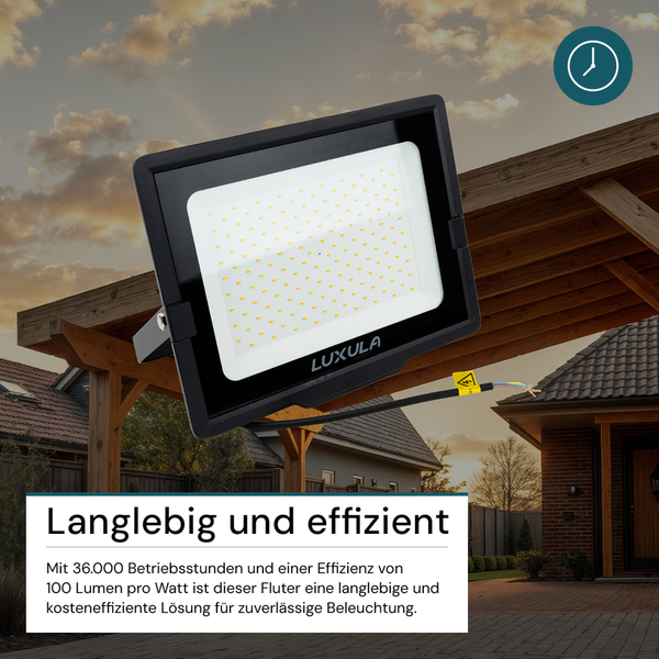 Luxula LED-Strahler für Außenbereiche