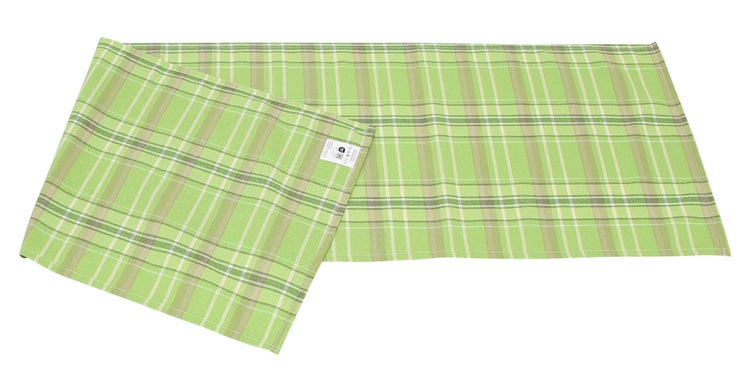 FRANK FLECHTWAREN | Tischläufer Carreau, POLYESTER, BAUMWOLLE, 40 x 140 cm