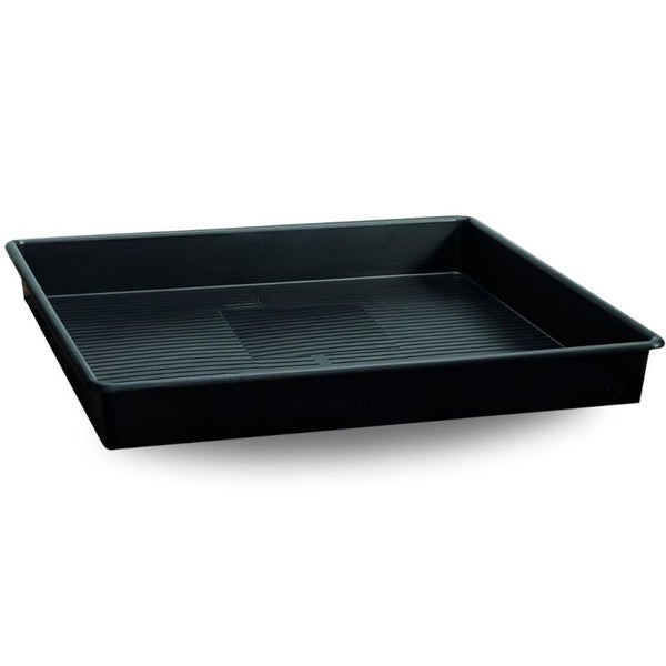 Hart-Plastik Pflanzenschale 80x80x12 cm – Wasserdicht, wetterbeständig & vielseitig für Haus, Garten & Auto
