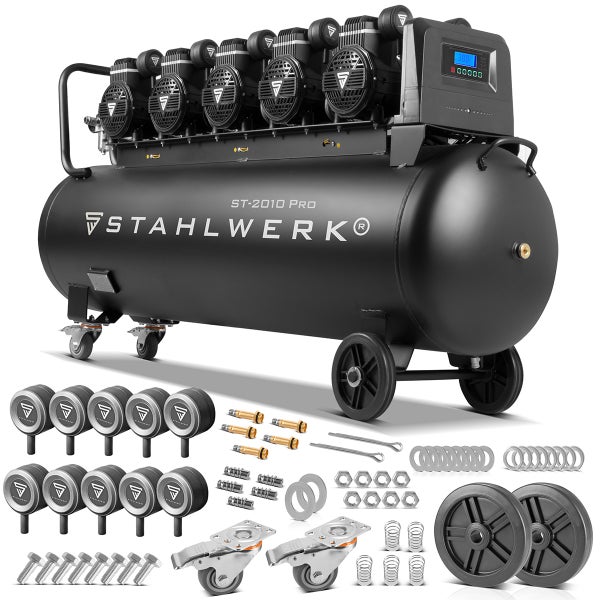 Stahlwerk ST 2010 PRO Kolbenkompressor mit Zubehör
