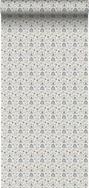 Tapetenrolle mit floralem Muster