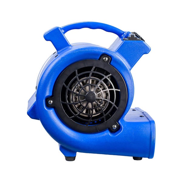 Blauer Teppich- und Bodentrockner mit Griff