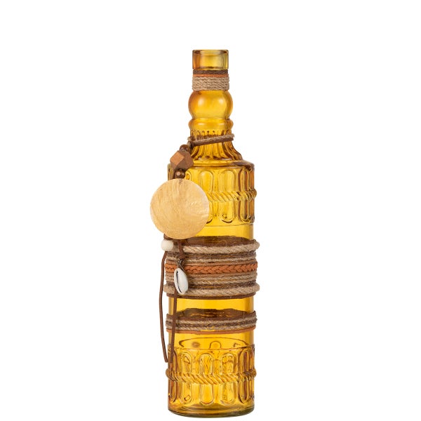Flaschendeko Muschel ocker - J-line