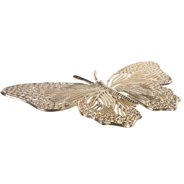 Dekofigur Schmetterling MADIUN Metall Gold