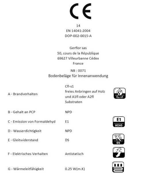 PVC Bodenbelag Meterware Holzoptik CV Belag Grau ideal für Küche 300 cm breit (Meterware)