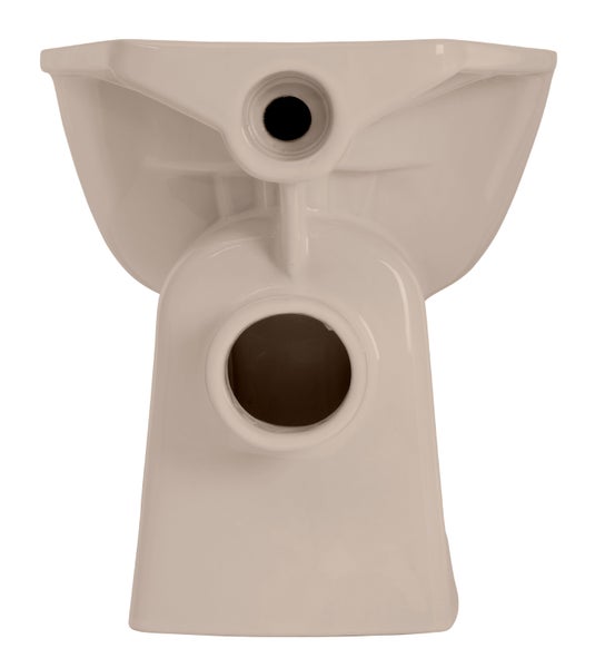 Calmwaters Stand WC spülrandlos in Beige-Bahamabeige, Tiefspüler mit Abgang waagerecht, hygienische Toilette ohne Spülrand, bodenstehendes WC aus Sanitärkeramik in Beige, 39 cm Höhe, 07AB6143
