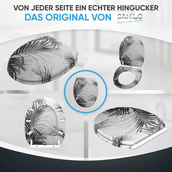 WC-Sitz mit Absenkautomatik & Top Fix Palmera