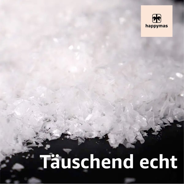 Kunstschnee für Dekorationen