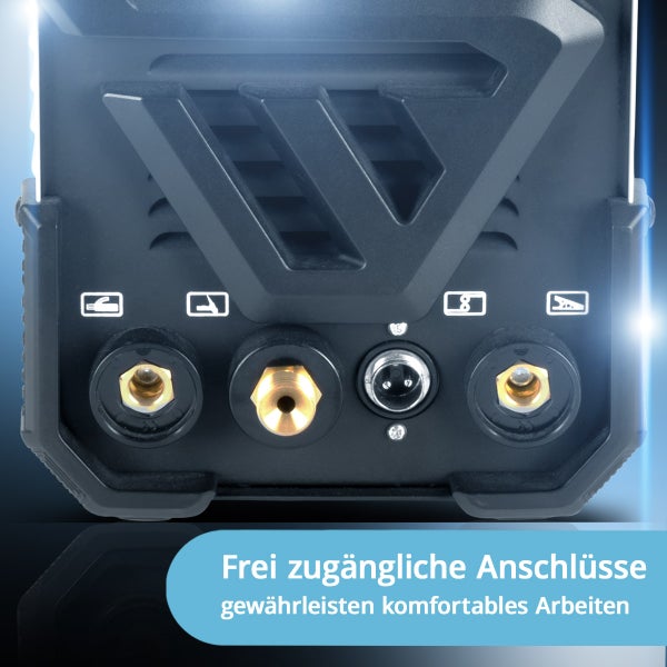 STAHLWERK Schweißgerät DC WIG 200 ST IGBT mit 200 Ampere und MMA E-Hand