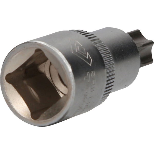 BRILLIANT TOOLS 1/2 Torx-Bit-Stecknuss mit Stirnlochbohrung TB55 - BT022902