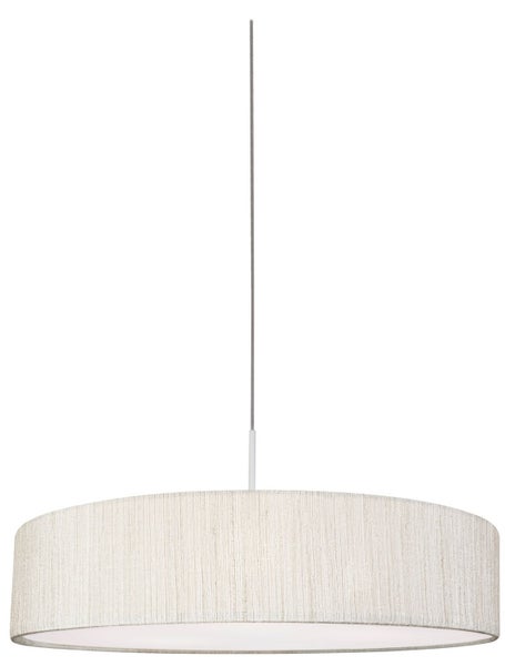 Hängelampe mit rundem Lampenschirm