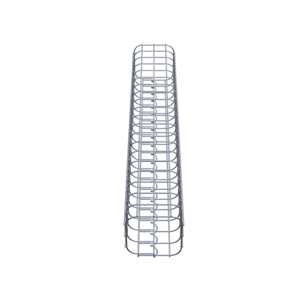 Gabionensäule 17 x 17 cm, MW 5 x 5 cm eckig - Höhe: 1,00 m