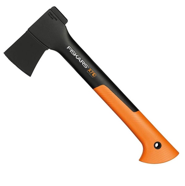 Fiskars Universalaxt »Spaltaxt 35cm X7, inkl Klingen & Transportschutz, Axt zum Holz Hacken«, 640 g, 35,50 cm Länge