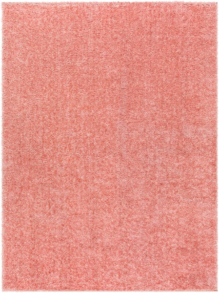 Hochfloriger Shaggy-Teppich Einfarbig Rosa 160x213 cm CLAIRE