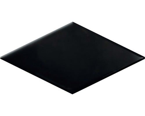 Wandfliese Bondi Diamond black matt 10x20cm
