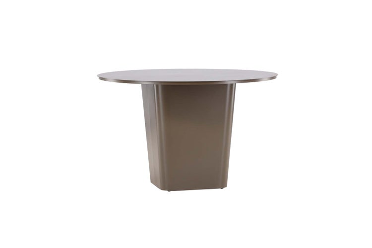 Santa Fe Gartentisch Ø120 braun. 120 X 120 X 75 cm