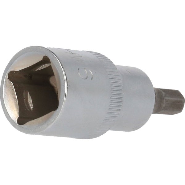 BRILLIANT TOOLS 1/2 Innensechskant Bit-Stecknuss 55 mm lang 6 mm - BT022861
