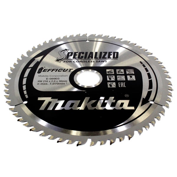 Makita Sägeblatt für Akku-Sägen, 216 x 2,0 x 30 Millimeter