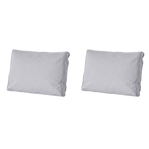 Lounge Profi-Line Manchester hellgrau - ca. 40x60 cm - 2er-Set