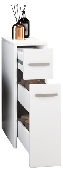 Holz Badmöbel Nischenschrank Raumteiler Bad Zalo