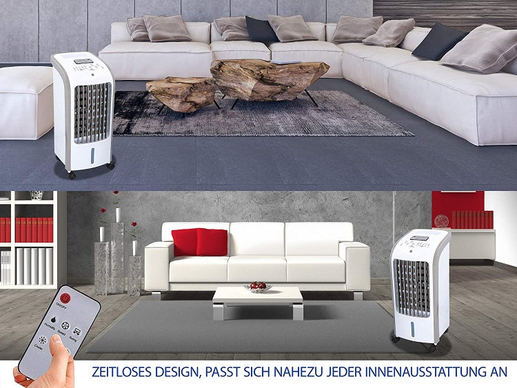 Ventilator für den Tisch mit Schwenkfunktion