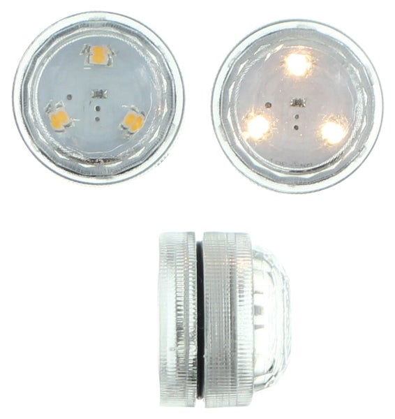 FRANK FLECHTWAREN | LED-Spot Highlight, 6er Set, KUNSTSTOFF, je Ø 3 x 2 cm, für den Außenbereich geeignet