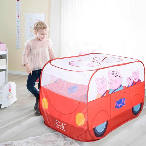 ROBA Pop Up Spielbus 'Peppa Pig' - Kinderzelt in Autoform - Für Indoor & Outdoor