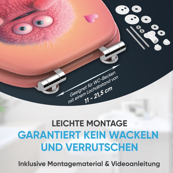 WC-Sitz mit Absenkautomatik Coco