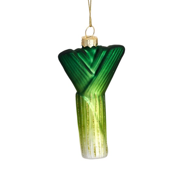 Lauchförmiger Weihnachtsbaumschmuck