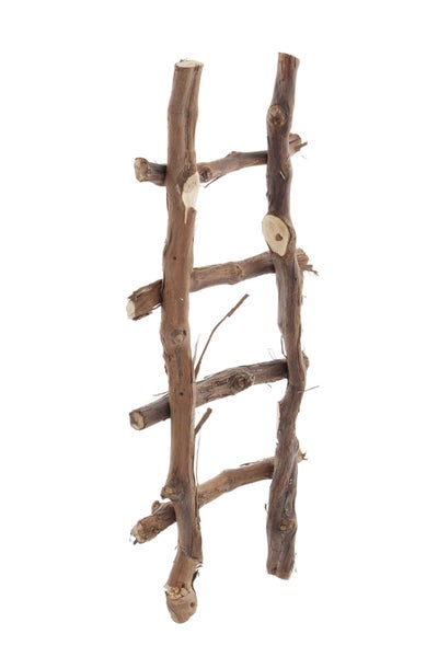 FRANK FLECHTWAREN | Dekoleiter Rebenholz, HOLZ, ca. 30 x 70 cm