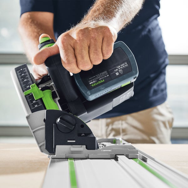 Festool Akku-Tauchsäge TSC 55 5,0 KEBI-Plus/XL-FS / 2x 5,0 Ah + Ladegerät im Systainer - 577391