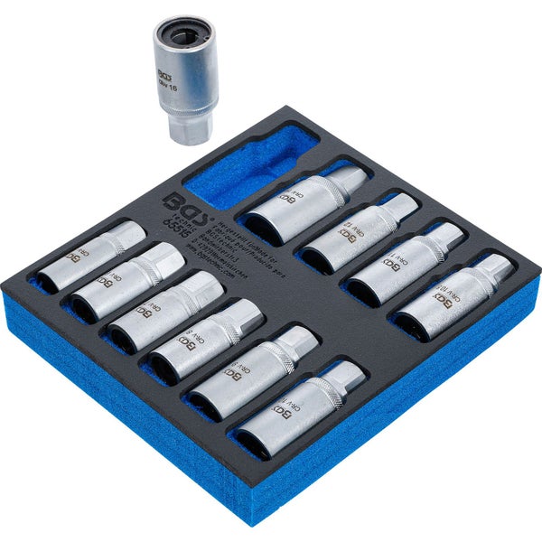 BGS Werkstattwageneinlage 1/6: Stehbolzen-Ausdreher-Satz 5 - 16 mm 11tlg. - 65515