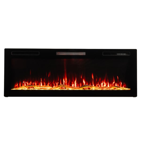Elektrischer Kamin mit simulierten Flammen zur Raumheizung