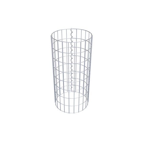 Gabionensäule Durchmesser 37 cm, MW 5 x 10 cm rund - Höhe: 0,80 m