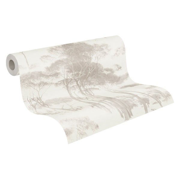 Tapetenrolle mit Baumdesign