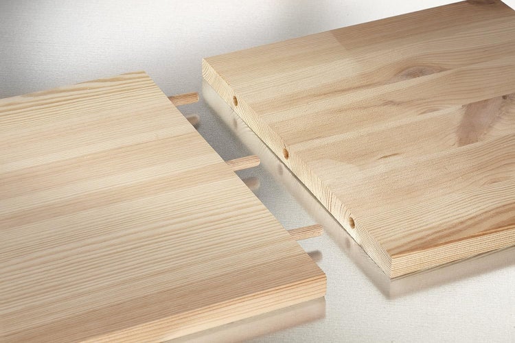 kwb Dübelprofi / Dübellehre, Komplett-Set inkl. CV Holzbohrer und Holz-Dübel, Universal-Bohrhilfe für gerade Bohrungen von Ø 3 3.3, 4 4.2, 5 6 6.8, 8 10 12 mm