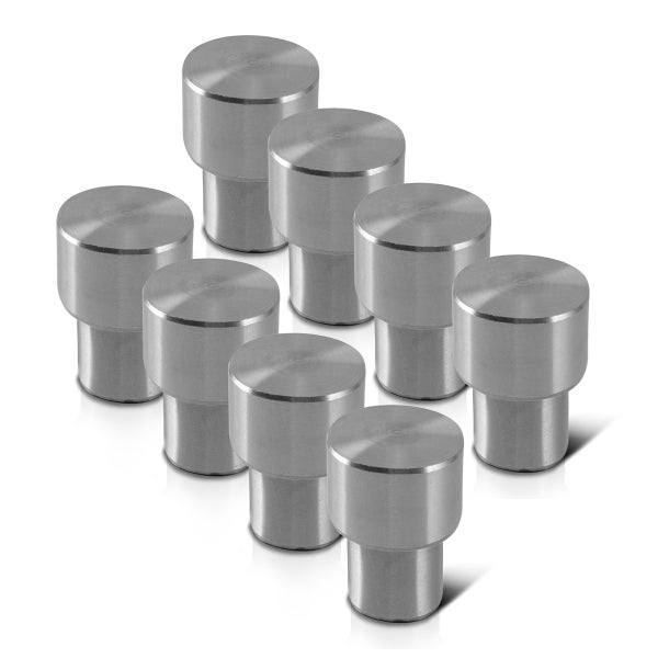 2 x Spannbolzen D16 mm für Schweißtische und Lochplatten 4er Set