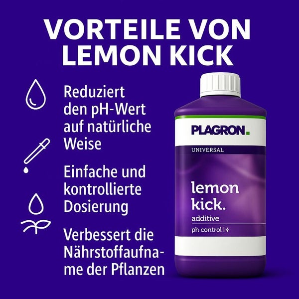 Plagron Lemon Kick Pflanzenhilfsmittel zur pH-Wert-Regulierung