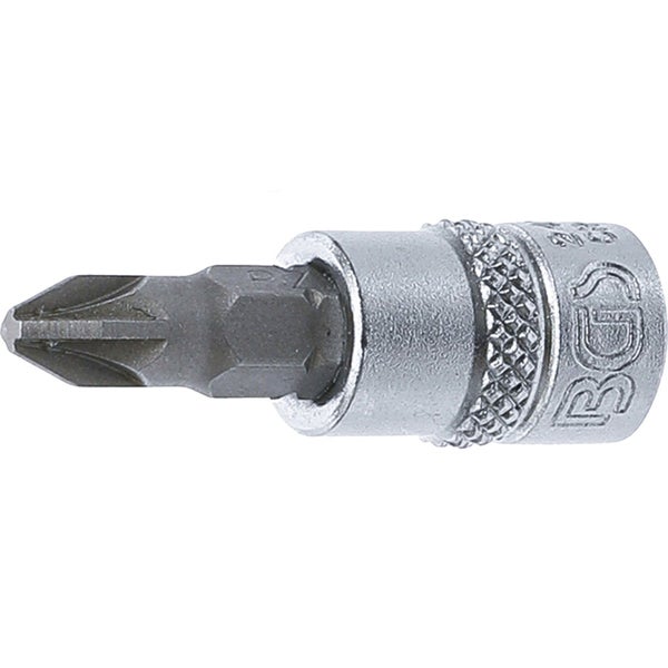 BGS Bit-Einsatz Antrieb Innenvierkant 6,3 mm (1/4) Kreuzschlitz PZ2 - 2491