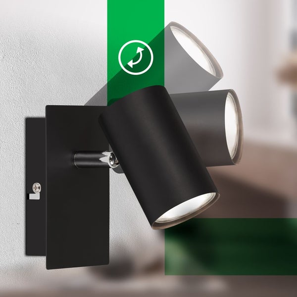 EEK A LED Wandleuchte innen Wandlampe Innen Spotleuchte Flurlampe Schwenkbar