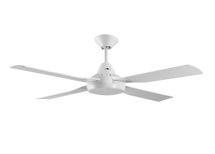 Deckenventilator mit vier Flügeln zur Raumkühlung für die Montage an der Zimmerdecke