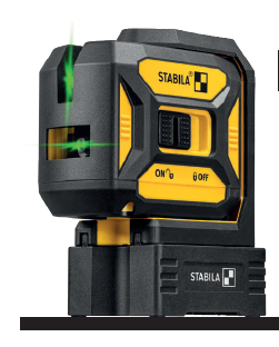 Stabila Kreuzlinien-Lot-Laser LAX 320G 5-tlg Set - 1 Set