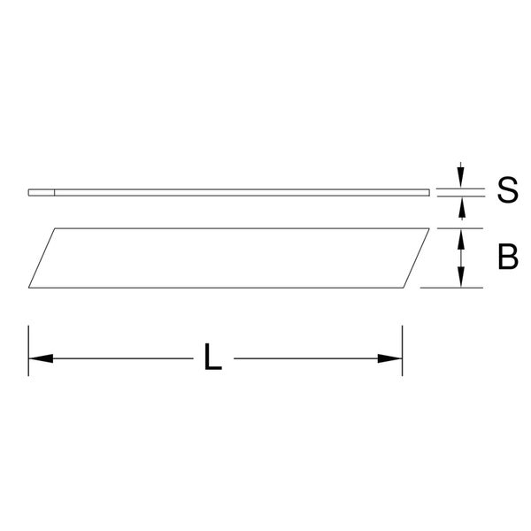 KS TOOLS Abbrechklingen 0,7 x 25 x 100 mm Spender à 10 Stk. - 907.2159