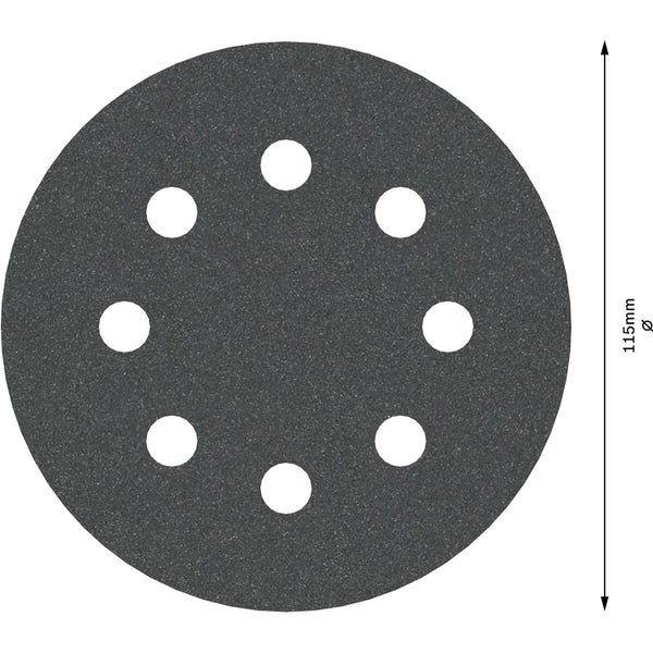 Detailansicht einer Person, die mit einem Dreieckschleifer an einem Holzrahmen arbeitet