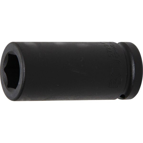 BGS Kraft-Steckschlüssel-Einsatz Sechskant tief Antrieb Innenvierkant 20 mm (3/4) SW 22 mm - 5722